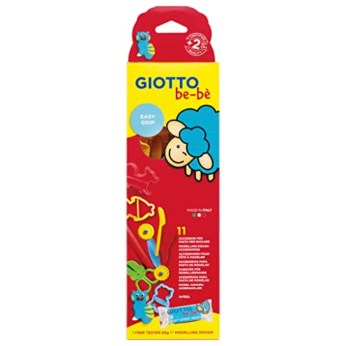 Giotto Be-Bè Set Accesorios Pasta Para Jugar 10 unidades + Tester