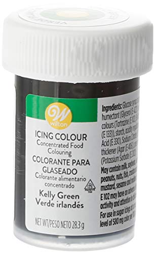 Wilton Colorante Alimenticio para Glaseado en Pasta, 28.3g, Color Verde Kelly, 04-0-0046