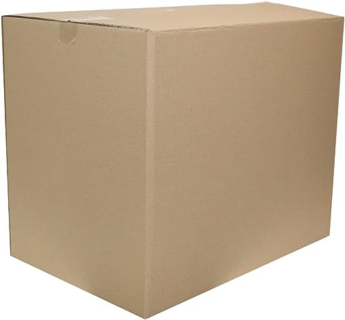 PACK DE 10 CAJAS DE CARTON 50x35x30 PARA MUDANZAS, ALMACENAJE Y TRANSPORTE RESISTENTE, CANAL SIMPLE REFORZADO (50x35x30)