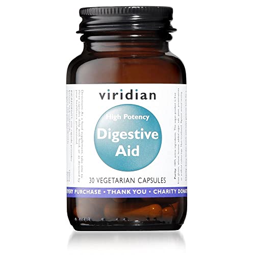 Viridian Ayuda Digestiva Alta Potencia - 30 Cápsulas