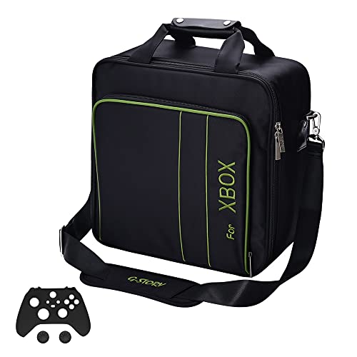 G-STORY Estuche para Xbox Consola, Estuche para Xbox Series X/S , Bolsa de Almacenamiento para Xbox Series X/S, Bolsa de Viaje para Accesorios de Consola, Controlador Skin * 1 Incluido