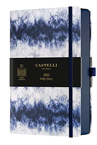 Castelli Milano SHIBORI Steam Diary 2022 13 x 21 cm Diario S/D Tapa dura 384 Pag