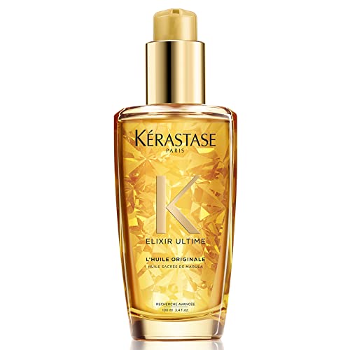 Kérastase | Elixir Ultime, Aceite Sublimador, Para Pelo Seco y Apagado, Huile Originale, 100 ml