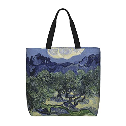 Squirrel - Bolsas estéticas para mujer, escuela, oficina, playa, almuerzo, viajes y compras, Pintura al óleo, Talla única