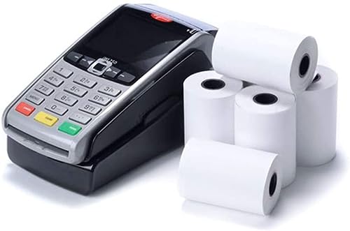 100 Rolls of 57x40 mm Thermal Credit Card PDQ Machine Till Rolls, Cash Register Thermal Paper Receipt, for PDQ POS EPOS EFTPOS terminals, Barclaycard Verifone Ingenico Move Sagem Spire Pax Worldpay