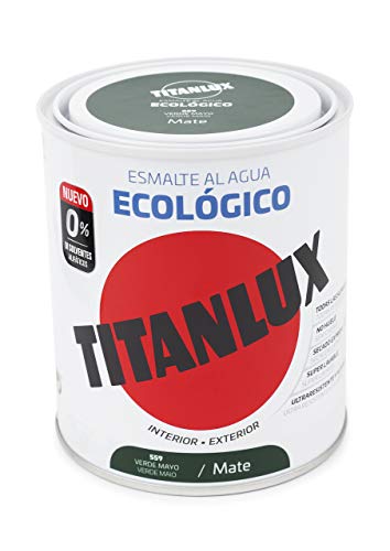 TITANLUX 02T055934 Esmalte, Verde Mayo, 750 ml