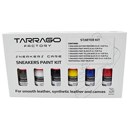 Tarrago Sneakers Paint Starter Kit | Kit de Pinturas Base y Pinceles para Sneakers