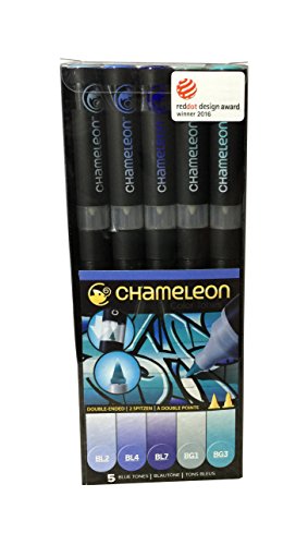 Chameleon Pens – Juego de 5 – Blue Tones