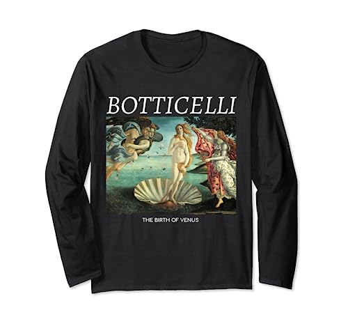 Botticelli El Nacimiento De Venus Estética Italiana Bellas Artes Manga Larga