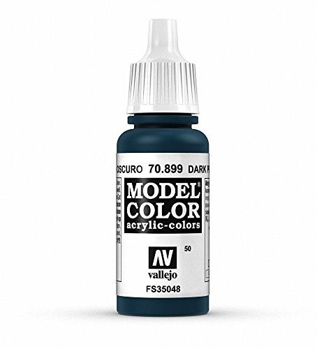 Vallejo Model Color Pintura Acrílica, Azul (Dark Prussian Blue), 17 ml