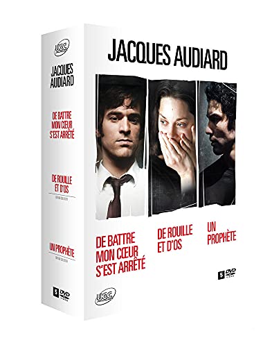 Jacques Audiard - Coffret - De battre mon coeur s'est arrêté + De rouille et d'os + Un prophète [Francia] [DVD]