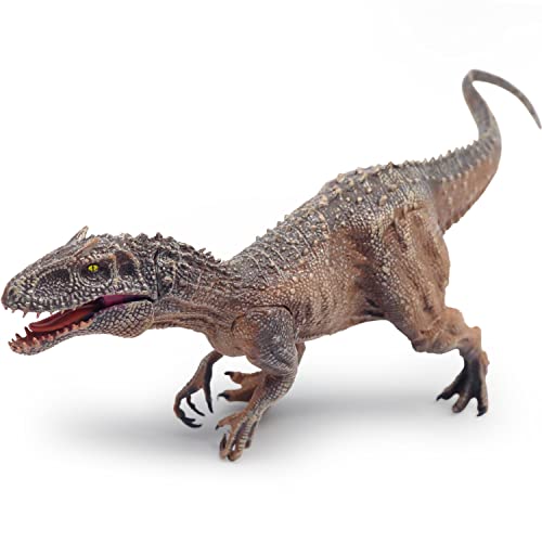 Figura de Dinosaurio de Juguete – Indominus Rex con Boca Mordida – Figura Realista de Dinosaurio de Plástico Regalos para Niños Niñas Mayores de 4 Años