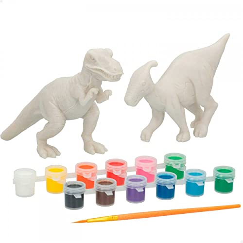 HOGAR Y MAS Dinosaurios para Pintar Infantil Pintura