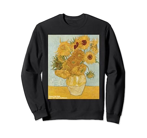 Vincent Van Gogh - Girasoles - Cuadros Famosos Sudadera
