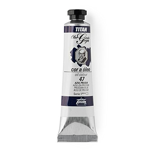 Colores Azules Óleo Goya Titan - Tubo 6 - 20 mL, 47-Azul Prusia