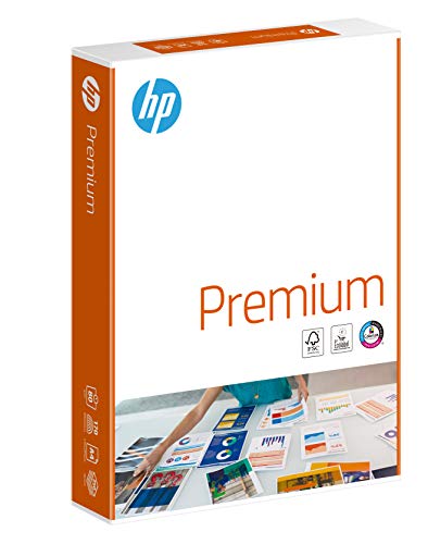 HP PAPERS PREMIUM, Papel superior de alta blancura, A4, 80 g/m2, paquete 250 hojas (CHP851)