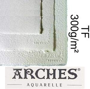 Arches - Hojas para acuarelas, 10 unidades, 50 x 70 g hasta 300 gramos