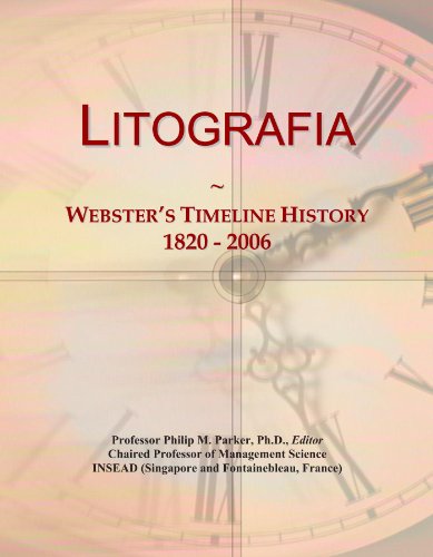 Litografia: Webster's Timeline History, 1820 - 2006