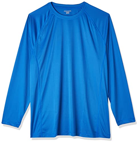 Amazon Essentials Camiseta de Surf de Manga Larga Hombre, Azul Real, XXL