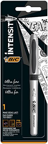BIC Marking - Marcador permanente para CD/DVD, color negro