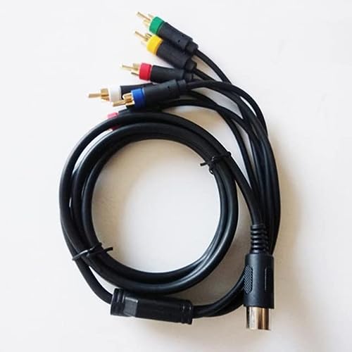 Royal Classic Cable RGBS/RGB Cable de componente de Monitor de Color de reemplazo de cable de 128 bits para Saturn
