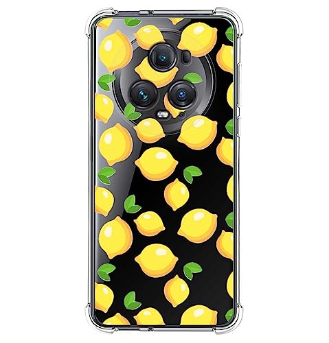 Funda Silicona Antigolpes para Huawei Honor Magic 5 Pro 5G diseño Limones Dibujos