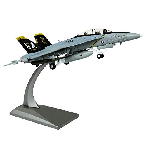 Lose Fun Park 1: 100 Modelo de avión Militar America F/A-18 Hornet Aleación Fundida a Presión Modelo de avión de Combate