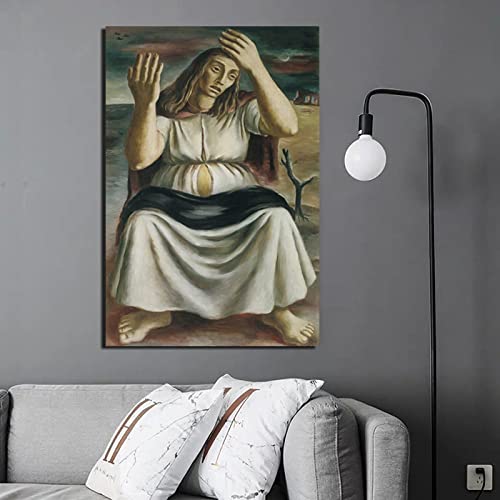 Póster nórdico Raquel Forner, impresiones de pintura en lienzo, sala de estar, decoración del hogar, arte de pared moderno, pintura al óleo, carteles, imágenes, 50x70cm sin marco