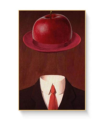 JCYMC Rompecabezas 1000 Piezas Rene Magritte Surrealismo Reproducción De Obras De Arte Carteles Madera Juguetes para Adultos Juego De Descompresión Jq406Mk