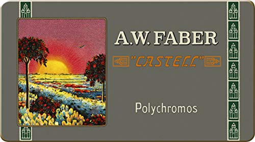Faber-Castell Edición Limitada 111º Aniversario – Lata de 12 lápices Polychromos Artists'