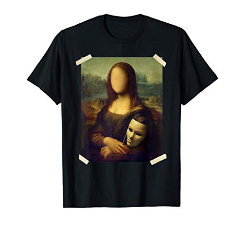 La Gioconda - Mona Lisa - Pintura Famosa - Lisa sin rostro Camiseta