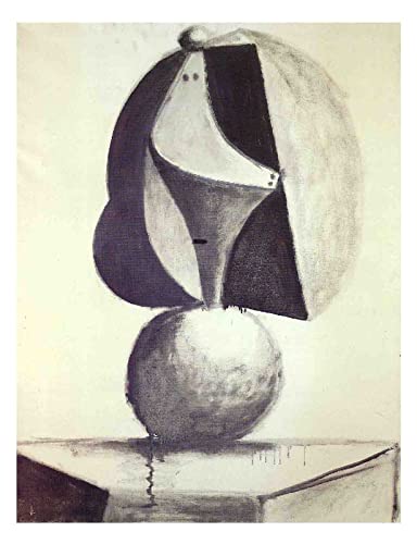 Figura de Picasso Pintura Modernista Cubista Cuadros Decoracion Salon, Lienzos Cuadros Decoracion Dormitorios Hogar Decoración de Pared Cuadro y láminas(45x58cm 18