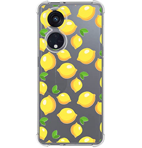 Funda Silicona Antigolpes para OPPO Reno 8T 4G diseño Limones Dibujos