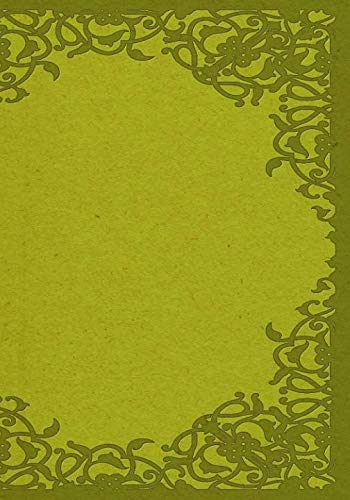 Chartreuse Colored Paper Notebook -- Creative Journal: LINED, College Ruled, 7x10, Cream Paper, 184 Pages