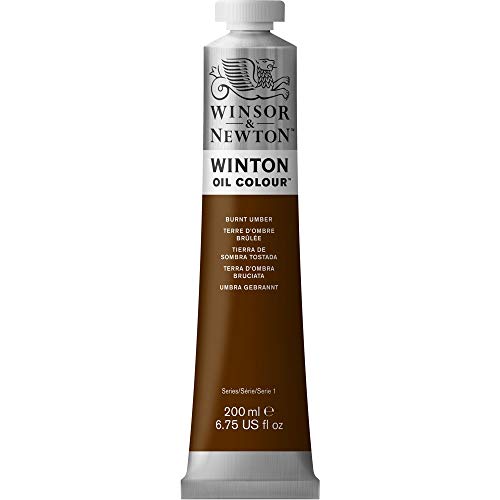 Winsor & Newton Winton - Tubo de Pintura al Óleo, 200 ML, marrón (Tierra De Sombra Tostada)