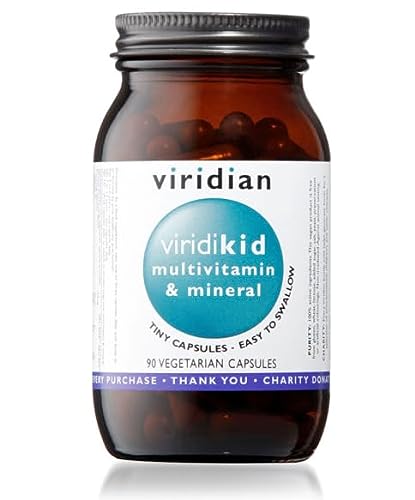 Viridian Viridikid Multivitaminas y Minerales Mini - 90 Cápsulas