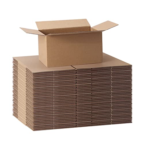 HORLIMER 40 Paquetes de Cajas de Carton para Envios 15,2 x 10,2 x 7,6 cm, Cajas Regalo Carton, Cajas Embalaje Cartón para Pequeñas Empresas