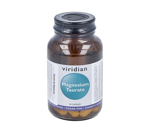 Viridian Taurato De Magnesio - 30 Cápsulas