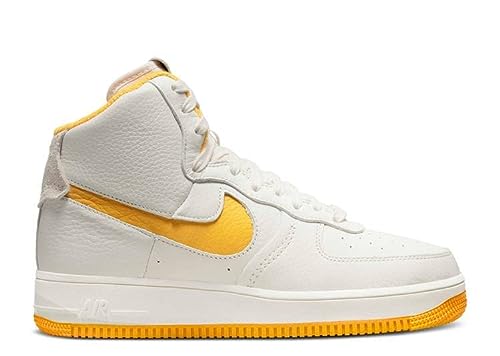 Nike Af1 Sculpt Mujer, Fantasma/Vela/Ocre Amarillo, 38 EU