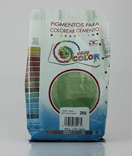 Easy Color pigmento Verde 266. Pigmento para cemento, mortero y hormigón (Verde)