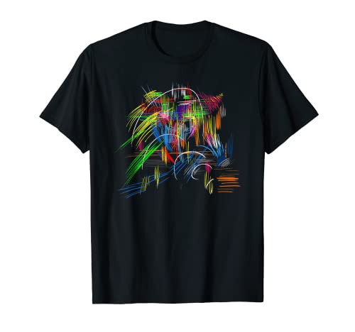 Arquitectura Astratta - Pintura Colorada Camiseta