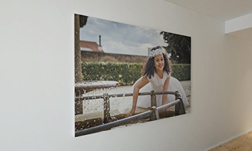 Cuadro Personalizado con tu Foto | 60 x 120 cm | 100% a tu Gusto | Lona y Madera | Regalo Ideal para Bodas, Cumpleaños y Aniversarios | Fabricado en España