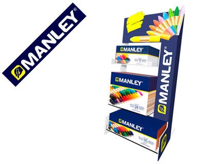Manley- Exp 30 Uds 10/15/24 Ceras, Multicolor (MNC00101) , color/modelo surtido
