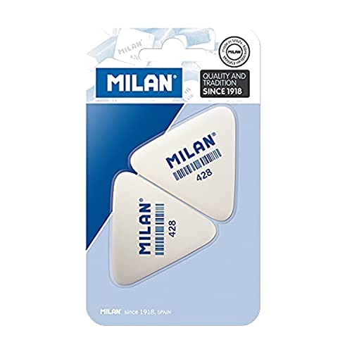 MILAN BMM9358 - Pack de 2 gomas de borrar