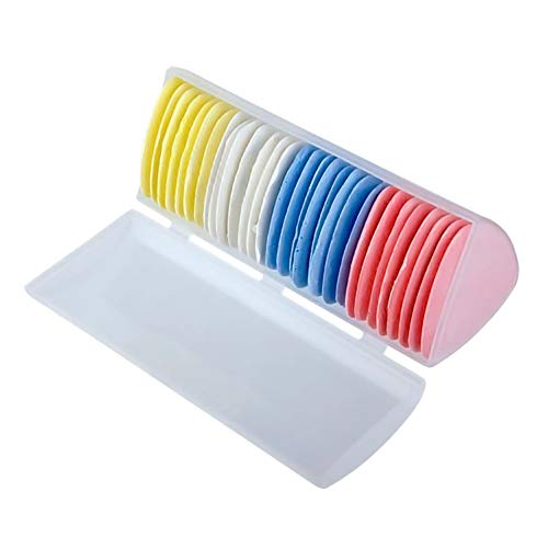 JUHONNZ Tiza Costura,30 PCS Tizas de Sastre de Costura Color de Tiza de Sastre Tiza de Sastre para Marcar Tela Triangular Tiza costuraorta para marcar de Costura