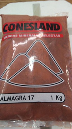 TIERRA MINERAL COLOR ALMAGRA BOLSA DE 1Kg