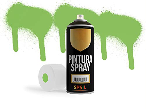 MovilCom® - Pintura en spray color Verde Lima, 200ml, mod.8642