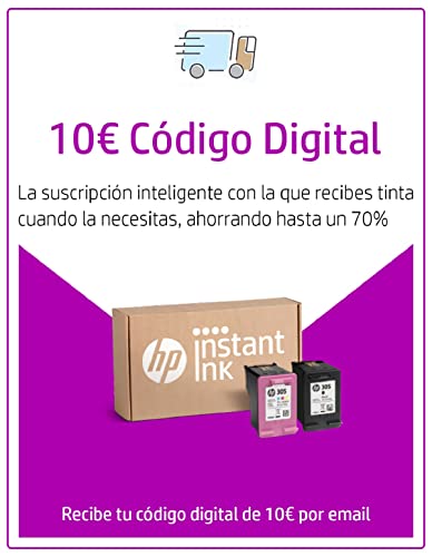 HP Instant Ink código de prepago de 10€