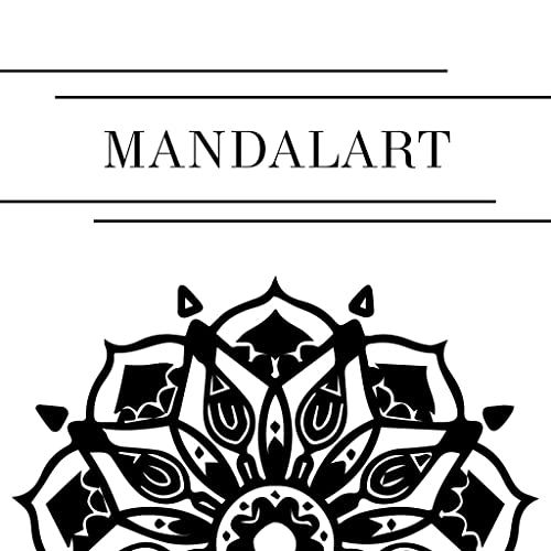 MandalArt 1: Libro de mandalas para colorear