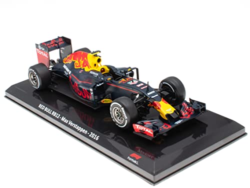 - Coche de Formula 1 Escala 1/24 Compatible con Red Bull RB12 MAX Verstappen - 2016 - OR005